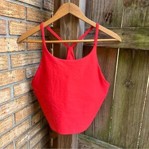 Old Navy Bright Red Active Top